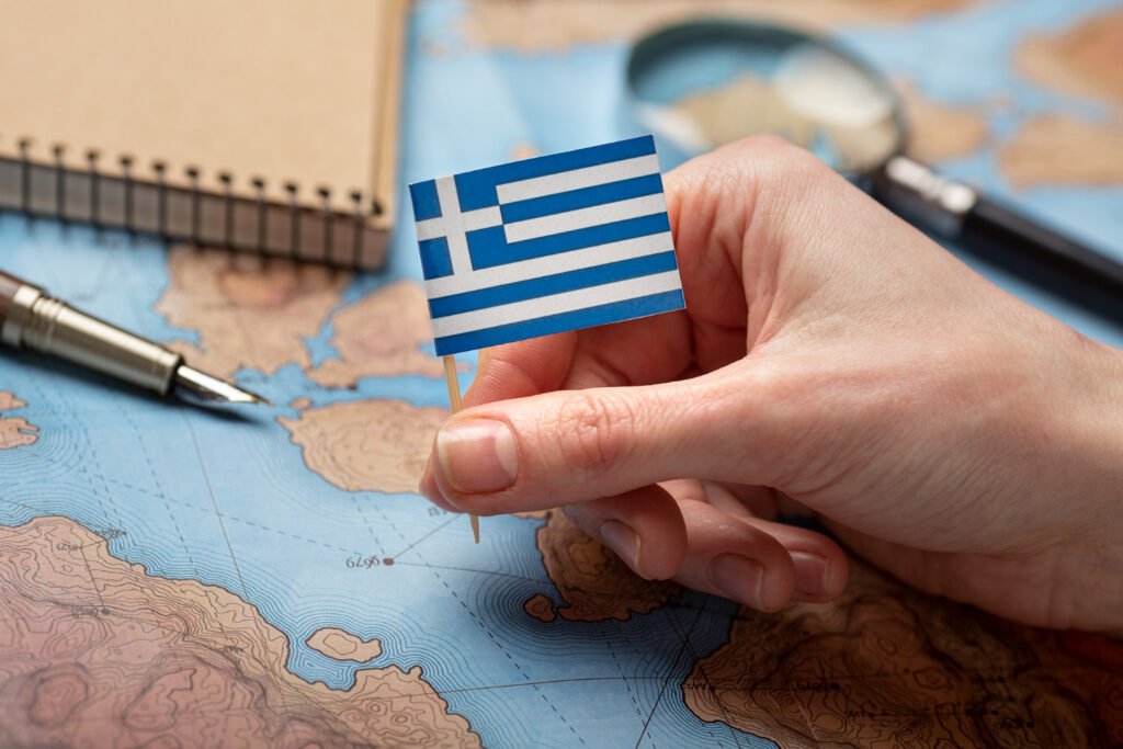 The Crucial Role of Legal Consultation for Business Ventures in Greece 2 close up small greece flag map